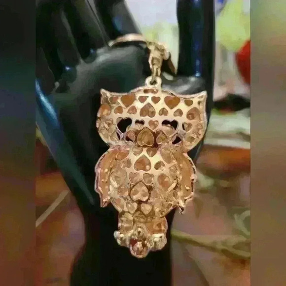 Bag Charm of Blue Owl - Picture 2 of 4